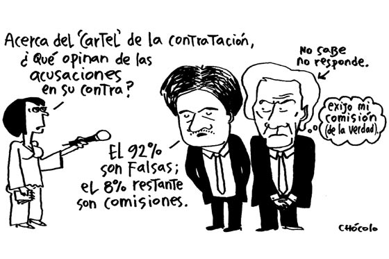 Cartel de la contratación
