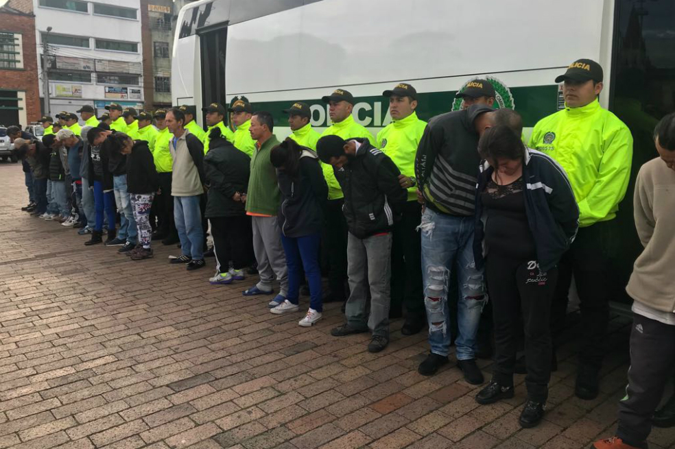 Cayó banda que utilizaba menores para vender droga en Bogotá