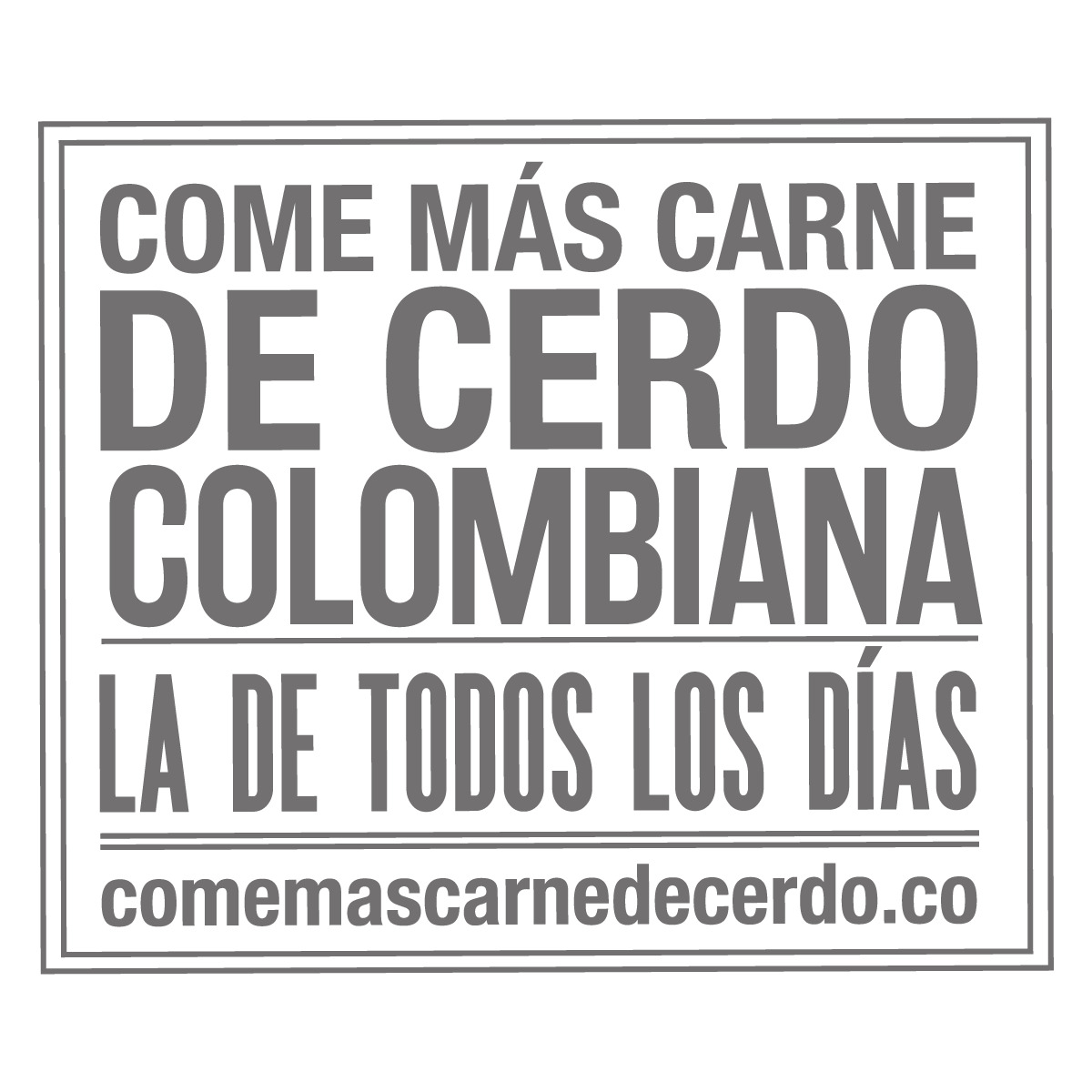 Carne de cerdo.