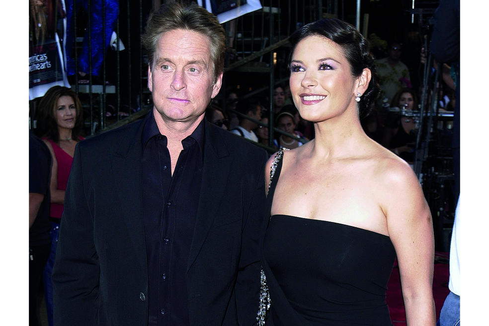 Michael Douglas y Catherine Zeta Jones