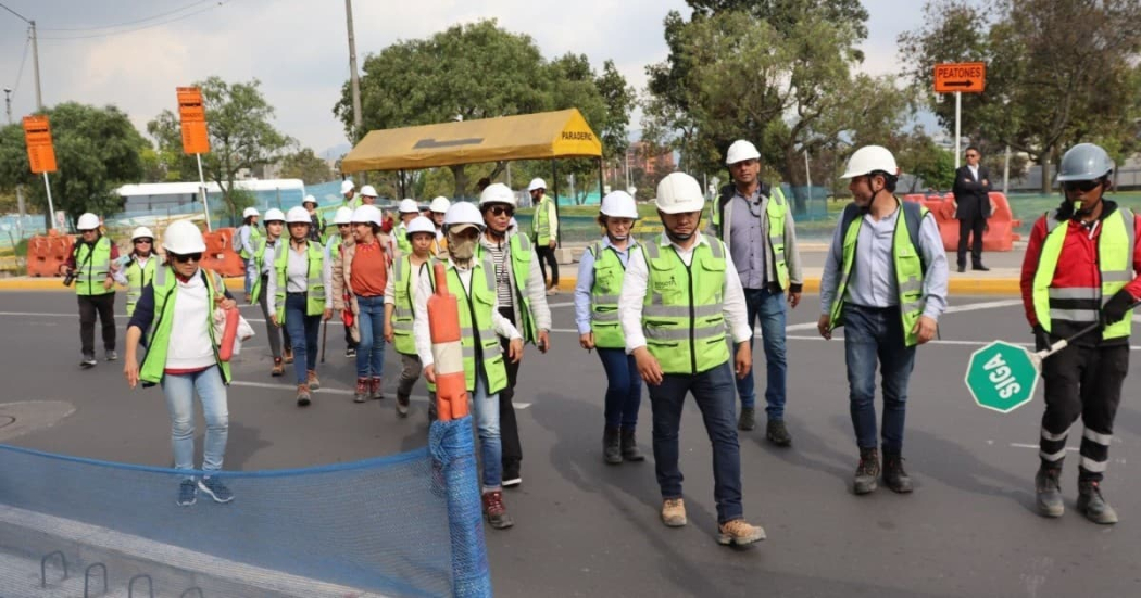 Comité ciudadano inspeccionó con el IDU las obras de la troncal de la avenida 68