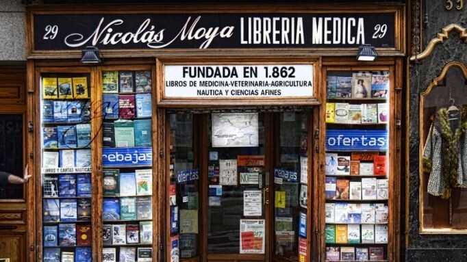 La segunda muerte de Nicolás Moya (y la de la librería más antigua de Madrid)