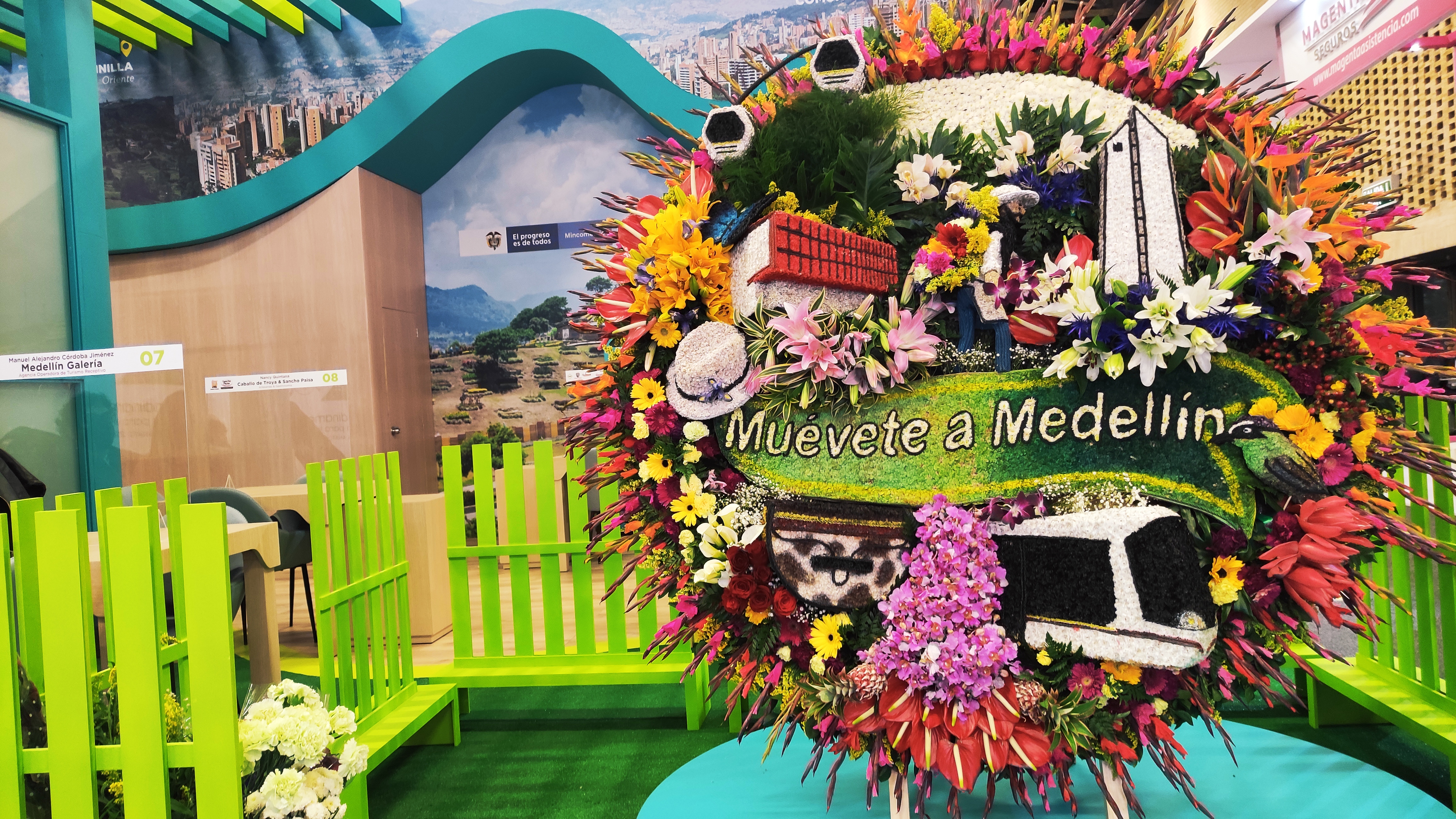 Medellín y Antioquia presentaron conjuntamente su oferta turística en la Vitrina Turística de Anato.