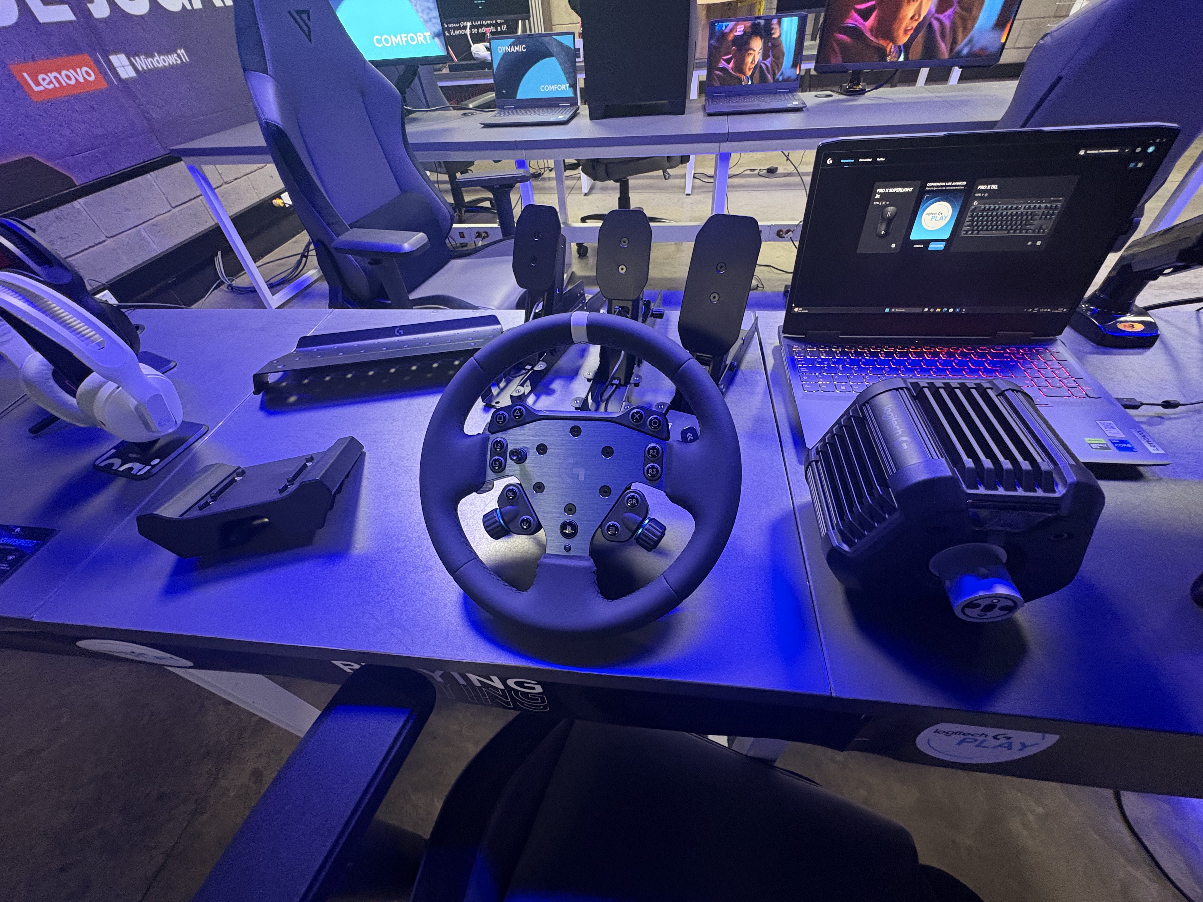 Este es el nuevo volante gamer profesional de Logitech, para sentir cada vibración
