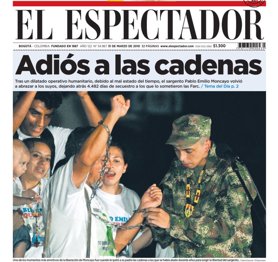 Así contó El Espectador los secuestros y liberaciones de las Farc
