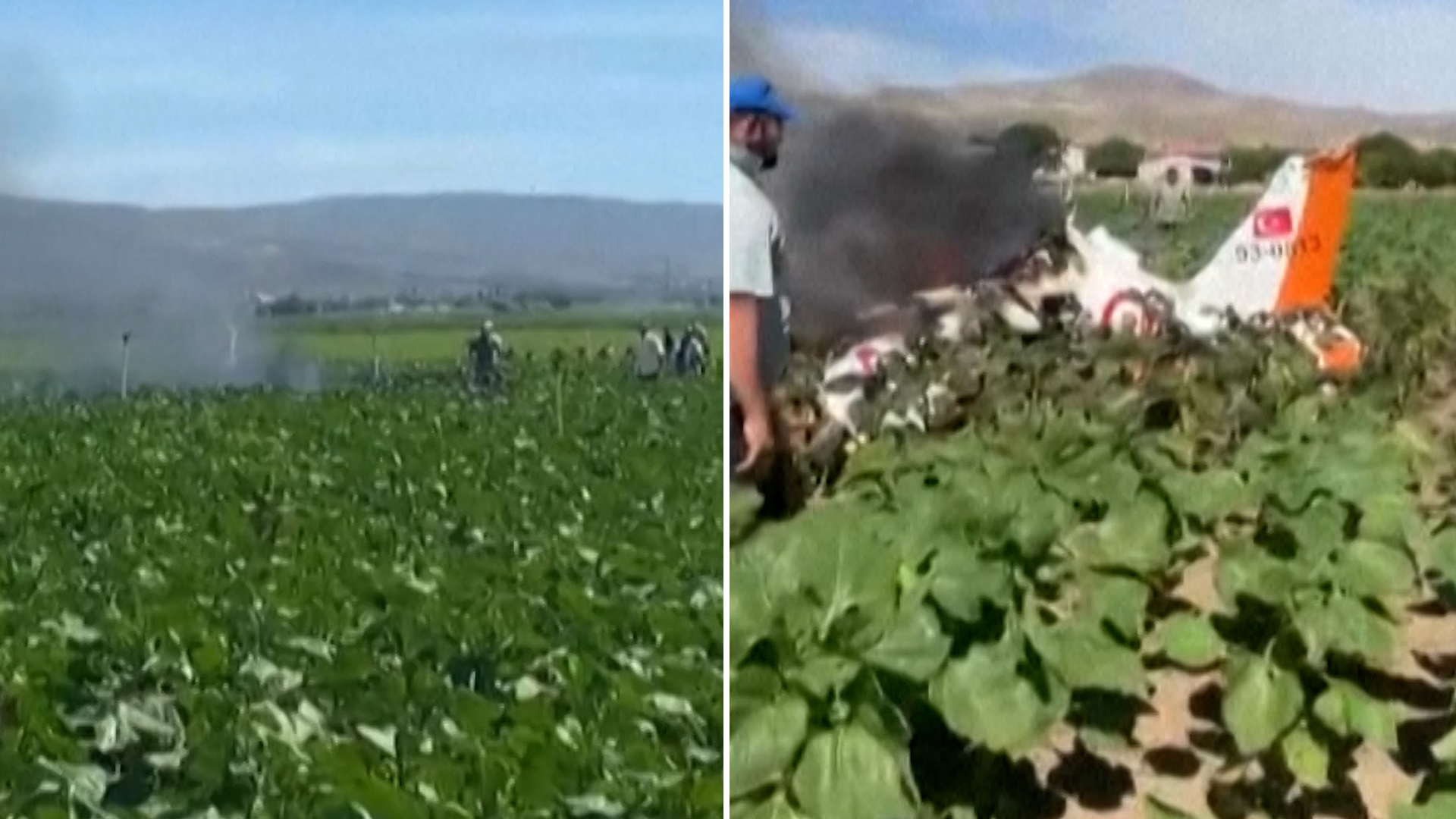 Accidente aéreo en Turquía: dos pilotos militares fallecieron