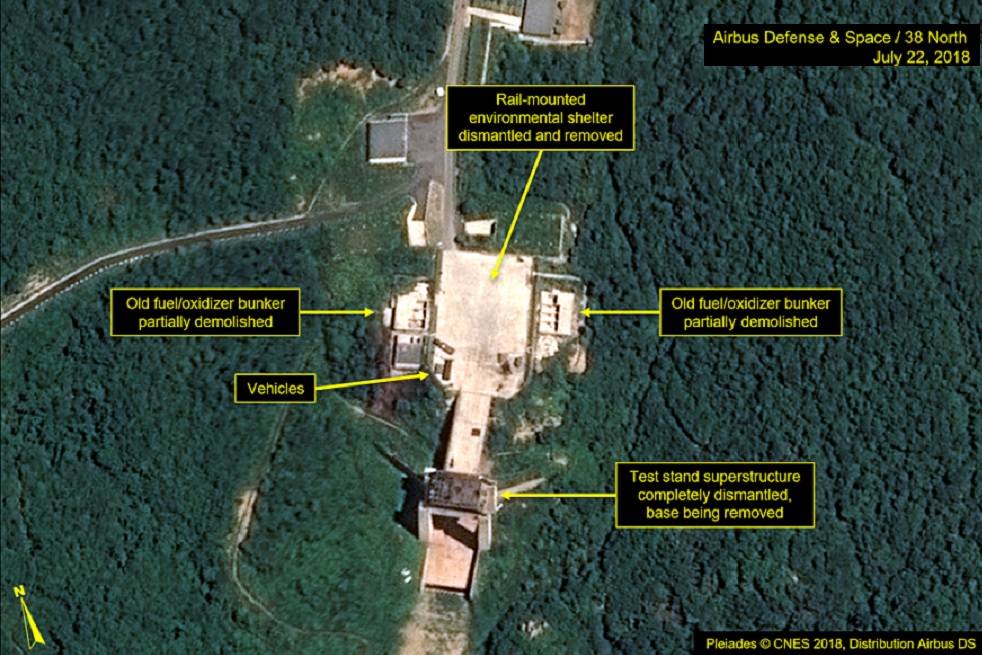 Corea del Norte ¿desarmando su principal base de lanzamientos?