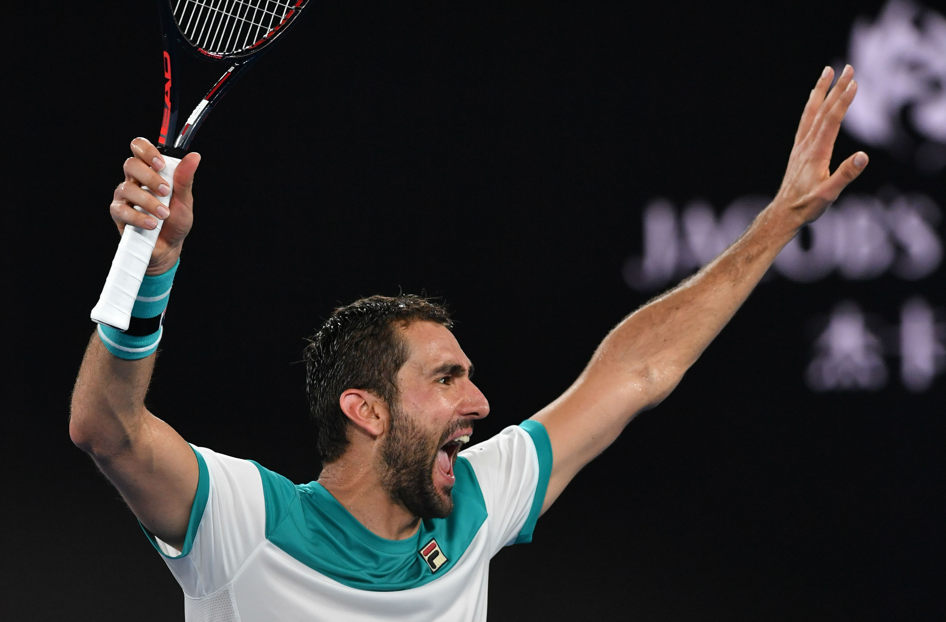 El primer finalista: Cilic venció a Edmund y va por el título del Abierto de Australia