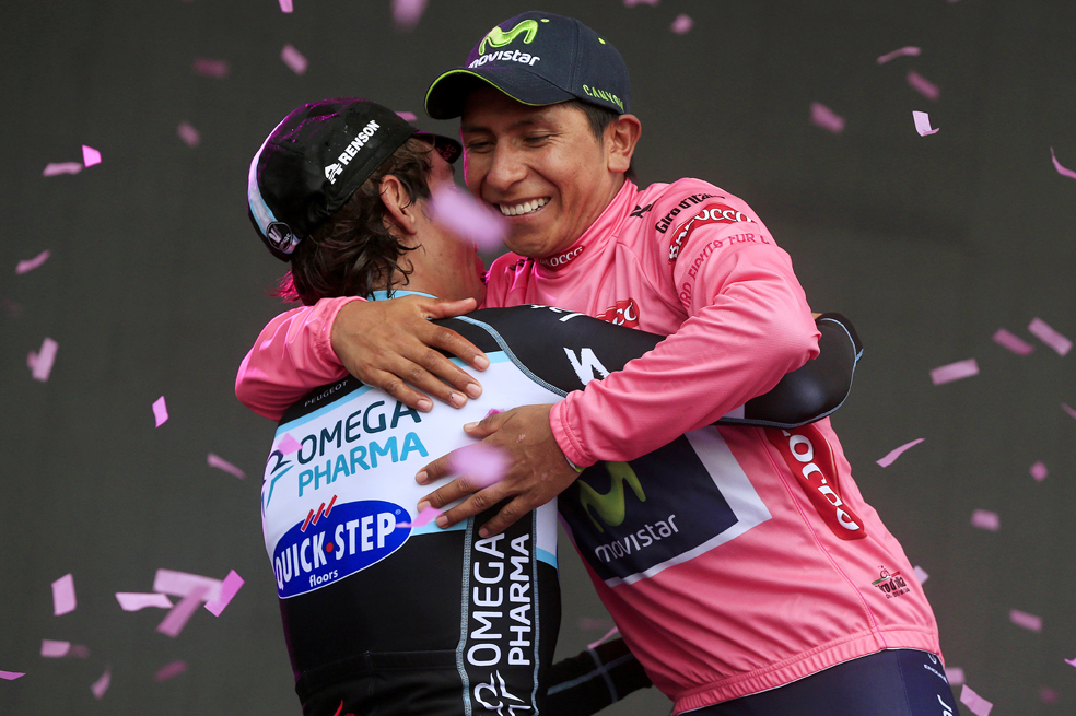 Nairo Quintana y Rigoberto Urán: festival colombiano en el Giro de Italia