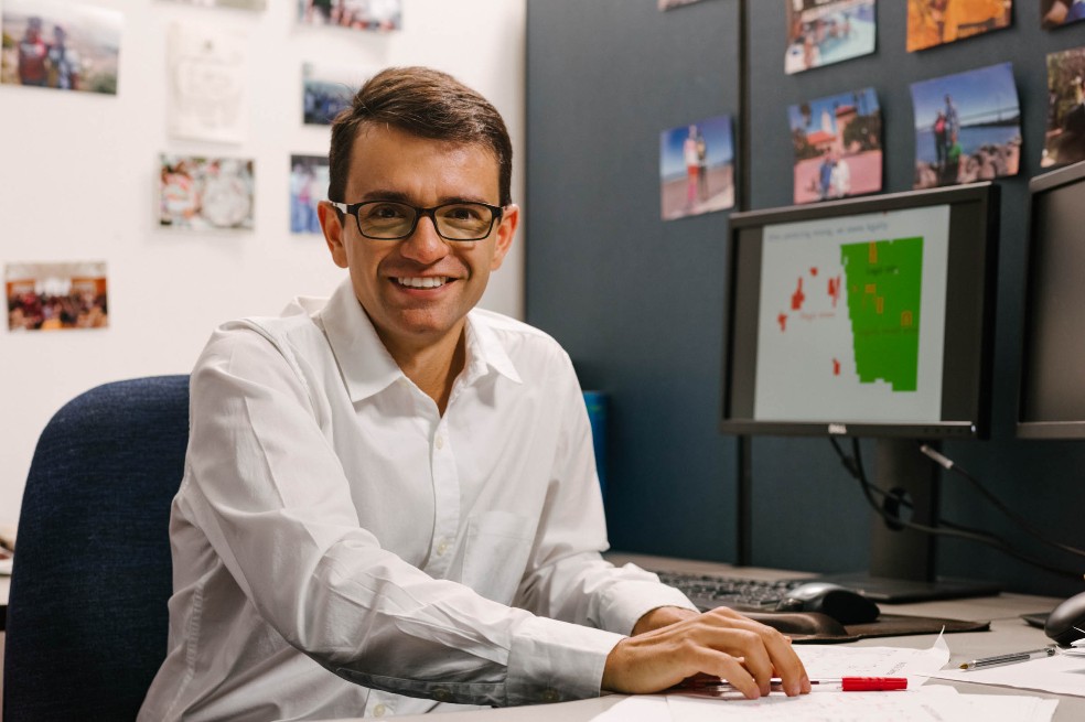 Santiago Saavedra, creador de "Comimo".