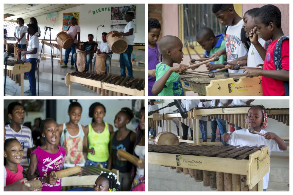 Niños de Guapi, Cauca, buscan transmitir las tradiciones del pacífico a ritmo de las marimbas