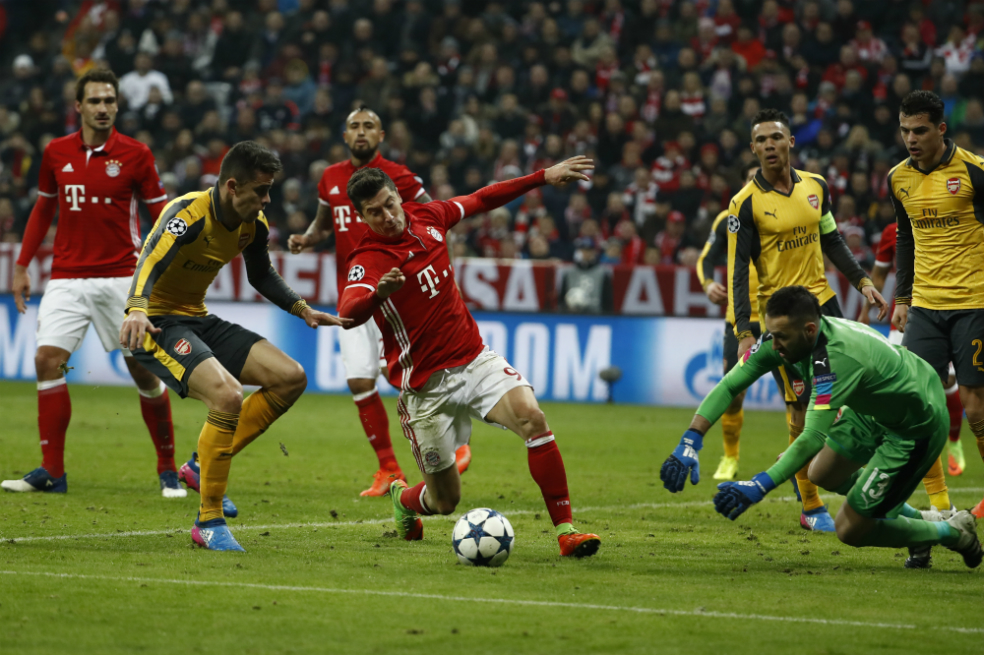 Con David Ospina en el arco, Arsenal cayó goleado por el Bayern