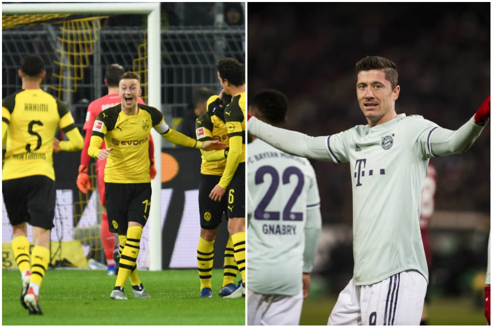 Borussia Dortmund ganó y el Bayern Múnich goleó