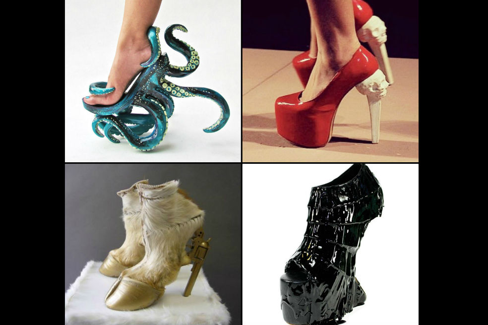 Los zapatos más exóticos que has visto