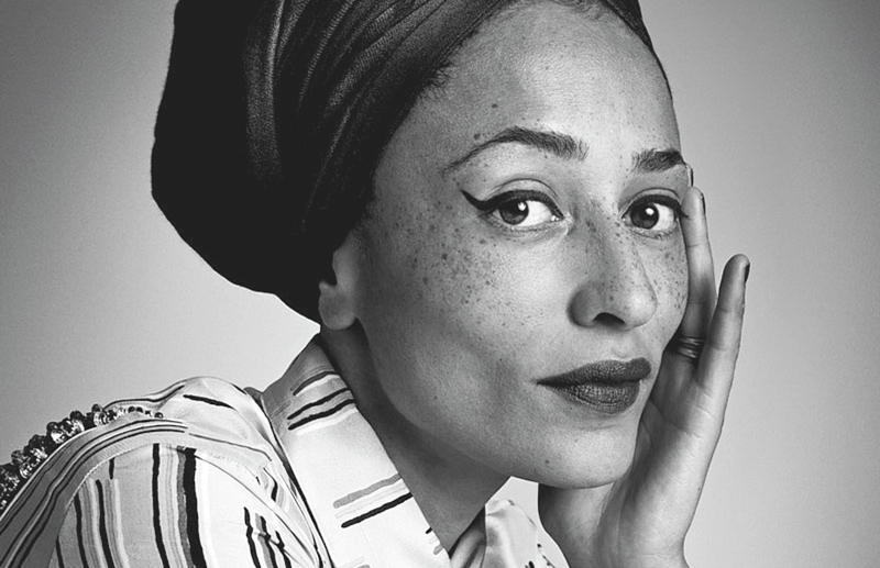 Zadie Smith nació el 25 de octubre de 1975 en Brent, Reino Unido. / Cortesía Vogue