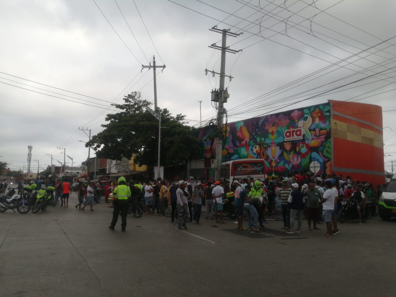 Accidente en Barranquilla