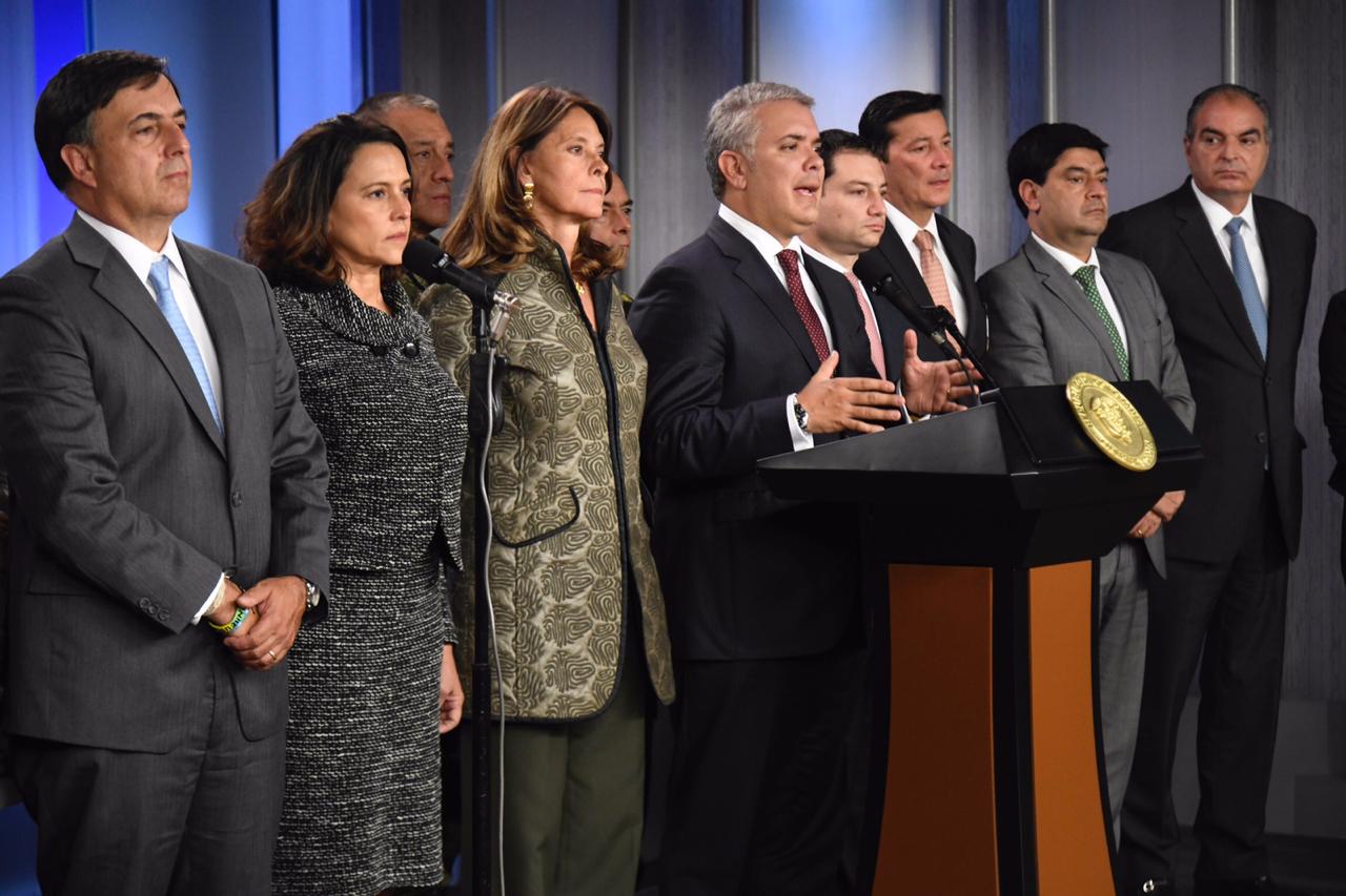«La institucionalidad está unida para el éxito de las elecciones»: presidente Duque
