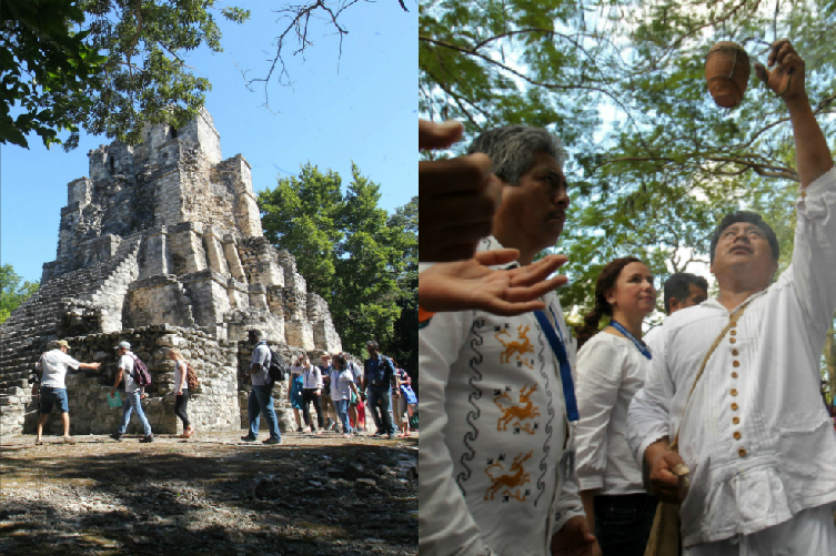 Ecoturismo guiado por comunidades indígenas mayas en México