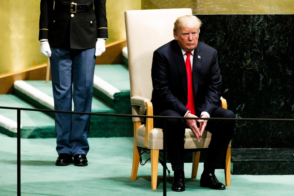 Trump dice que está abierto a reunirse con Maduro en la ONU si él quiere