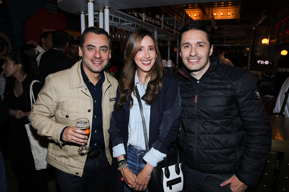Juan David Urquiza, Juliana Díaz y David Valencia