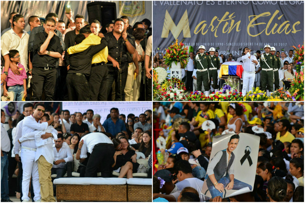 Voces del vallenato le cantan a Martín Elías en Valledupar