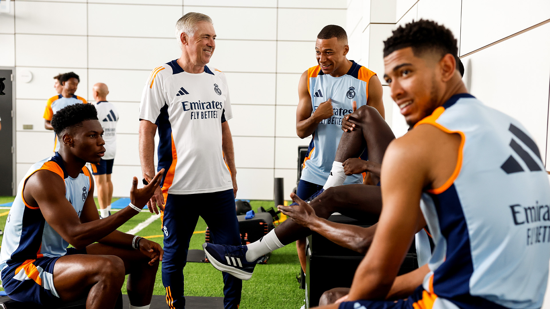 Así fue el primer día de entrenamiento de Kylian Mbappé con Real Madrid