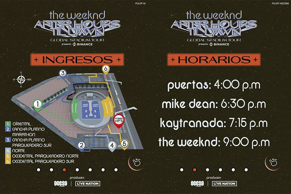 The Weeknd Bogotá