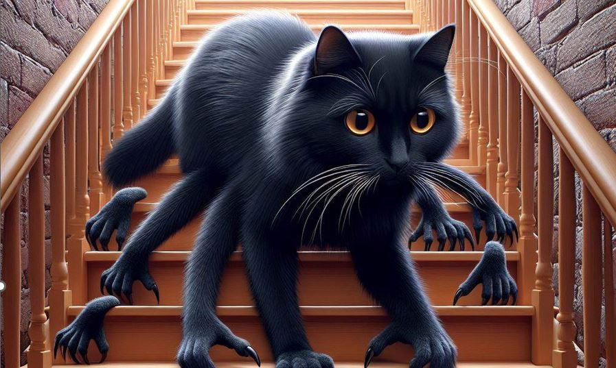 La curiosidad de un niño podría cazar un gato y no saberlo, y un gato cazador no deja de serlo ni en esta, ni en la otra, o las otras seis vidas.