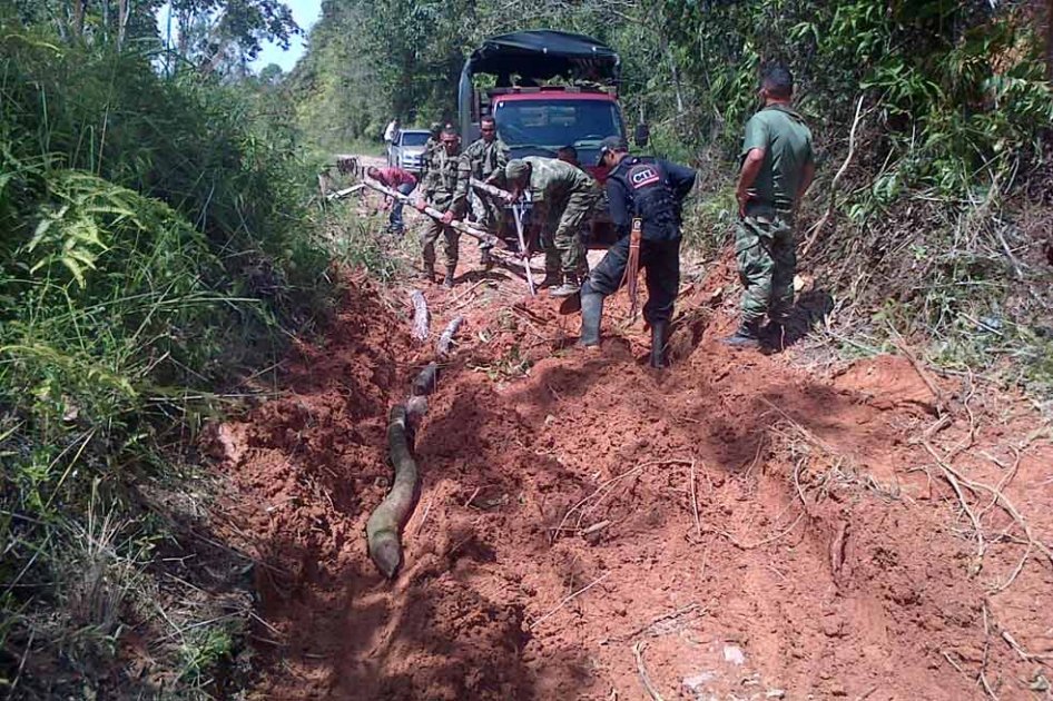Ejército realizó exhumación de cadáver en Antioquia