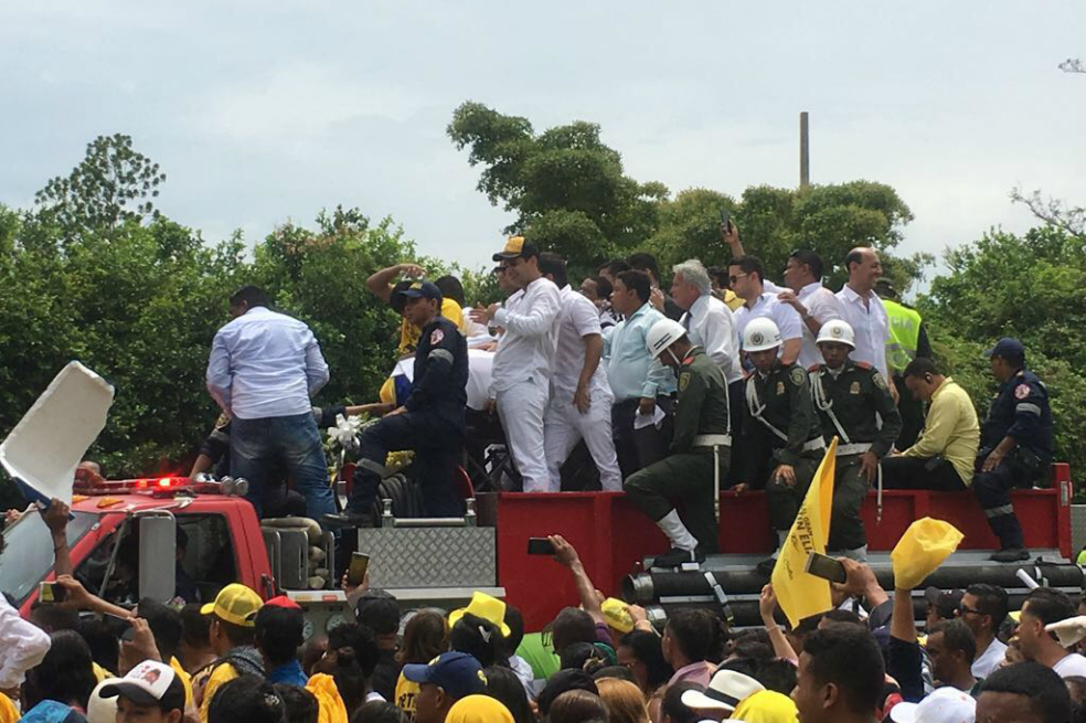 Así despidió Valledupar a Martín Elías