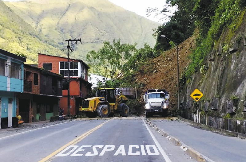 La eterna crisis en la vía al Llano, más allá del cierre tras el temblor