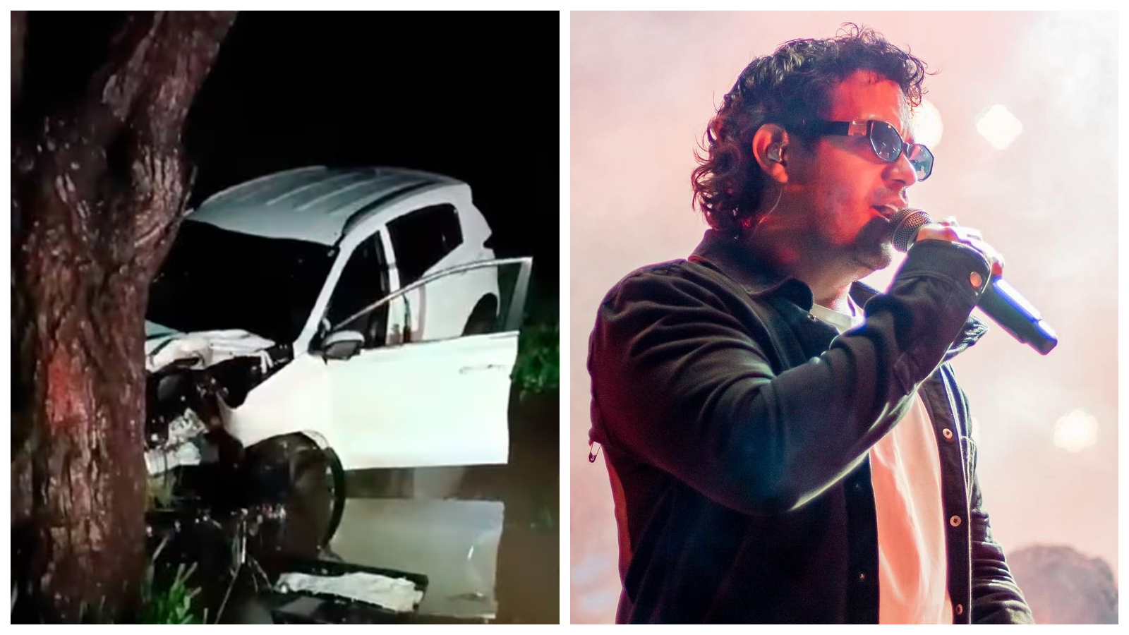 Vocalista de Kvrass sufrió accidente en carro junto con su hija: esto se sabe de su salud