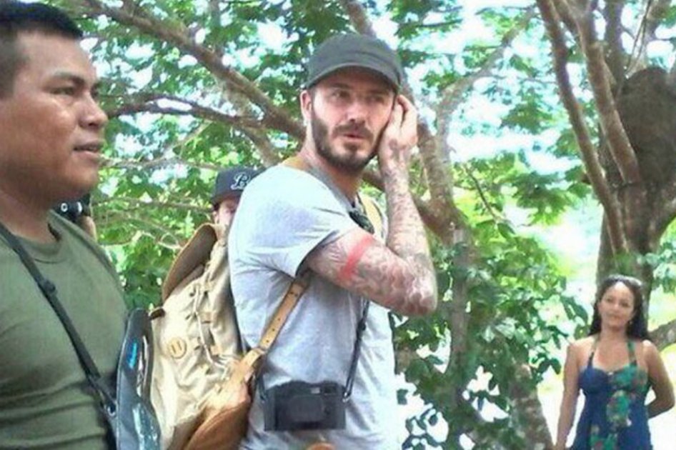David Beckham se convirtió en explorador en el Amazonas