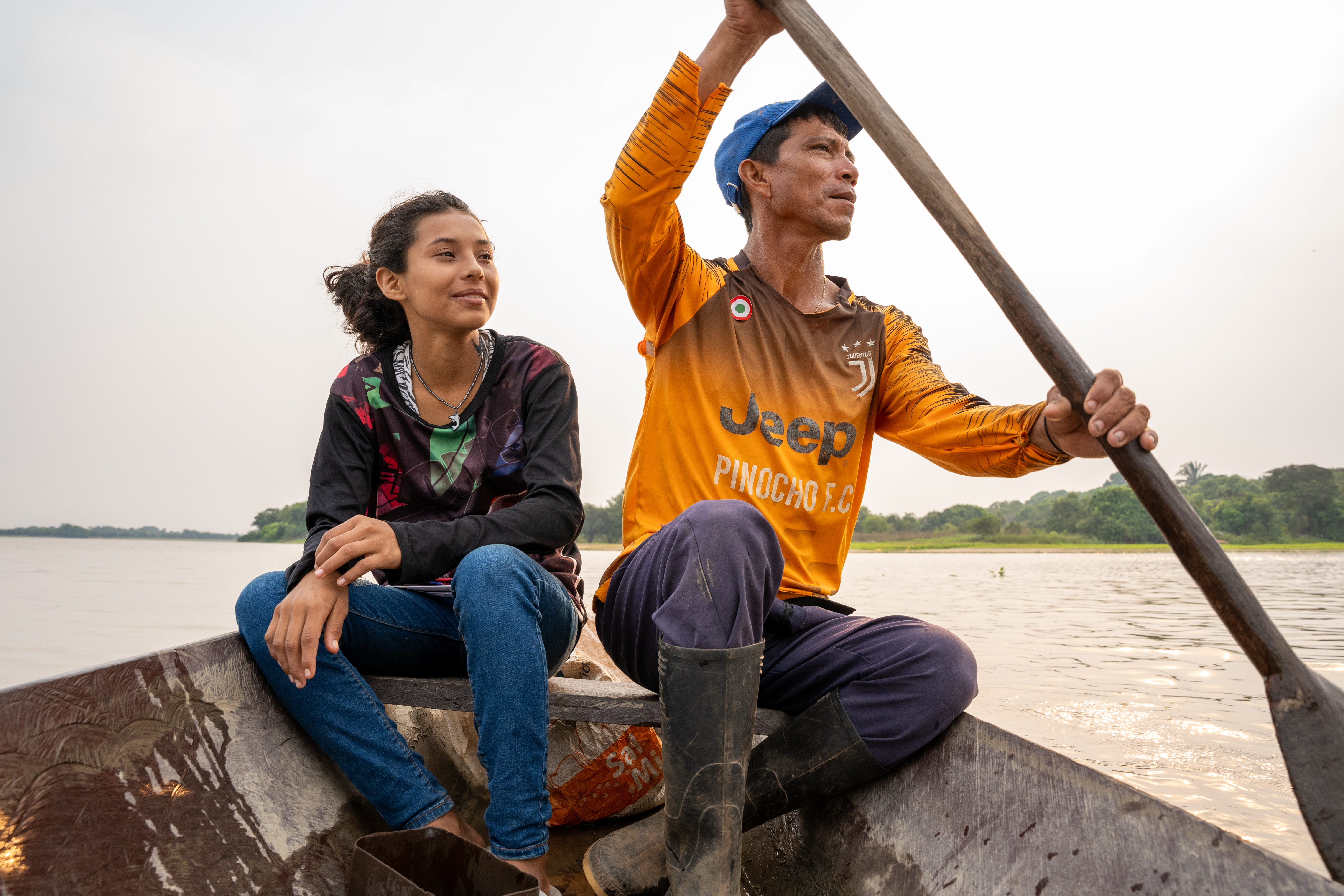 La pesca es el oficio de muchos pobladores, sin embargo, el Curito solo está disponible en algunas épocas del año. / Jonathan Bermúdez TNC Colombia