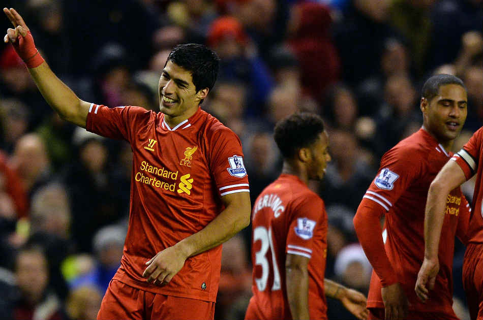 Liverpool aplastó al Norwich gracias a Luis Suárez