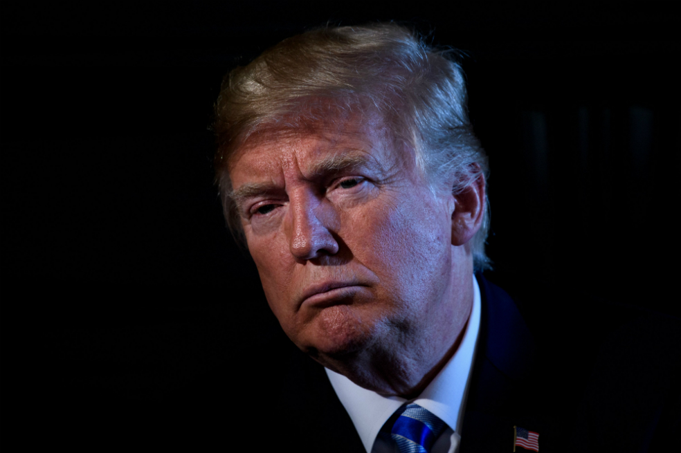 El magnate neoyorquino y presidente de Estados Unidos, Donald Trump, permanece en su club de golf de Bedminster, en Nueva Jersey, con una agenda oficial casi vacía. / AFP