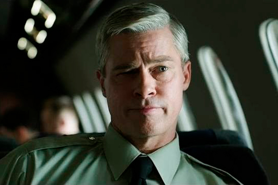 Brad Pitt en "War machine".