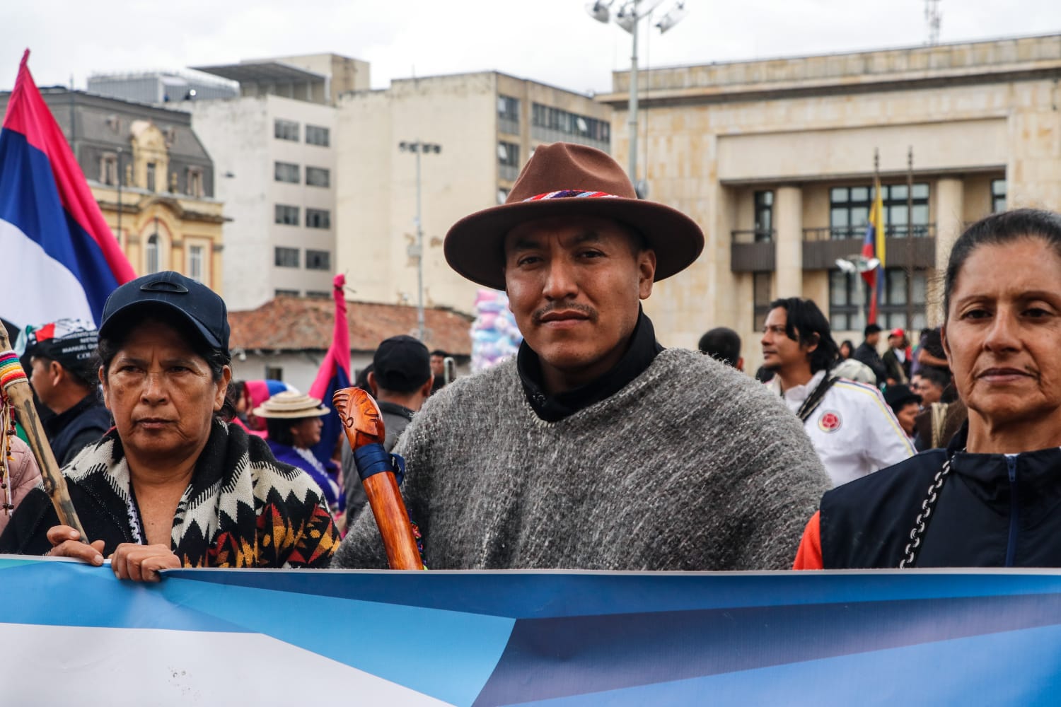 Movilización indígena, 1 de abril de 2025.
