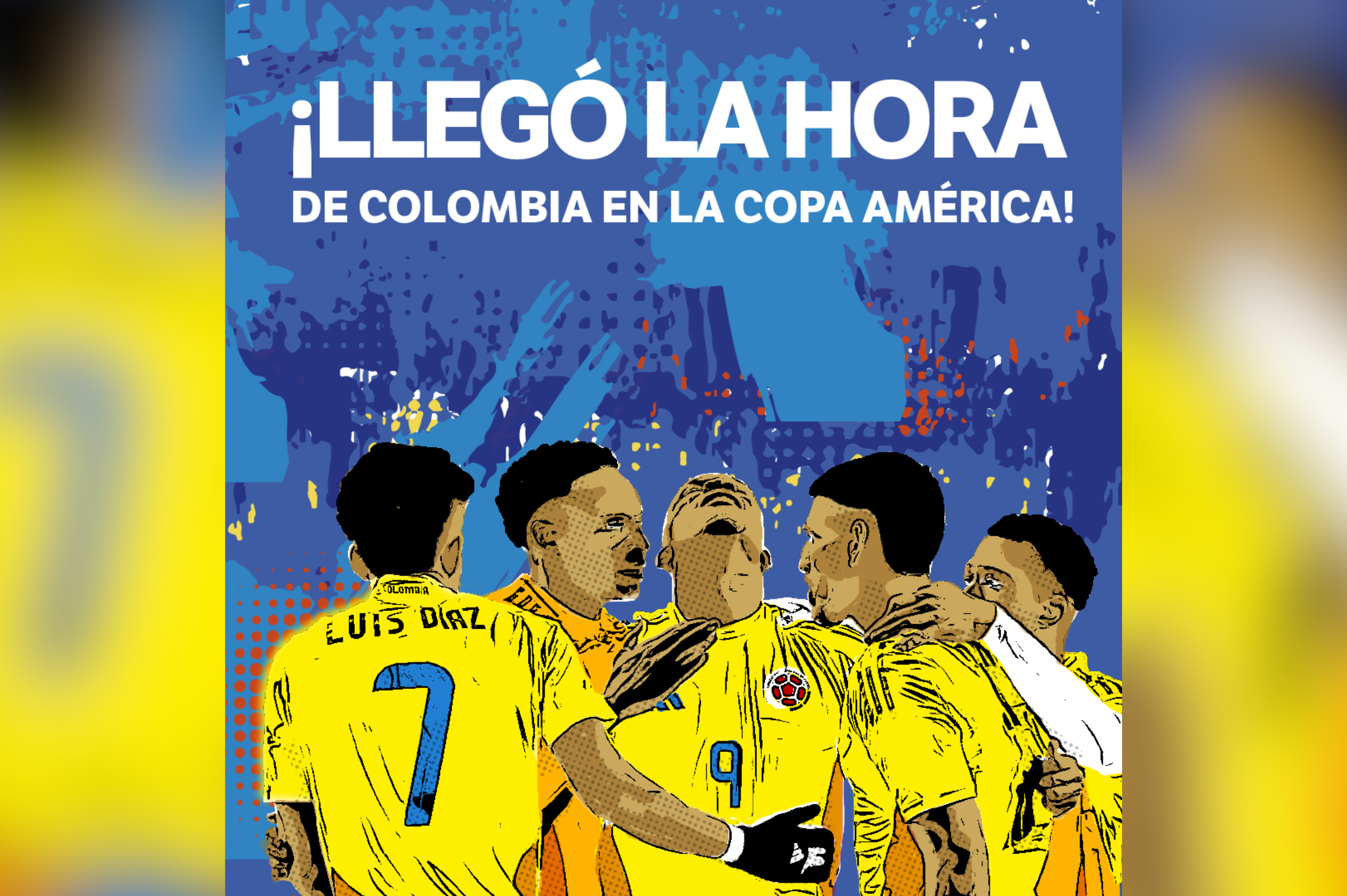 Colombia, lista para la Copa América.