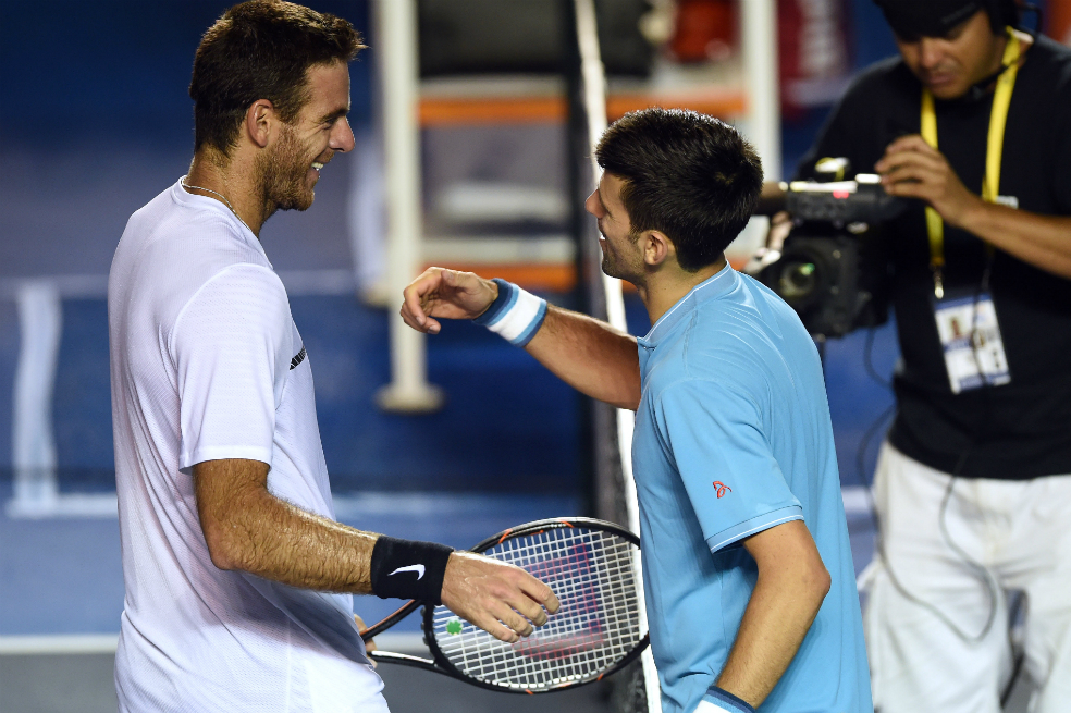 En un emocionante duelo, Djokovic eliminó a Del Potro del Abierto de México