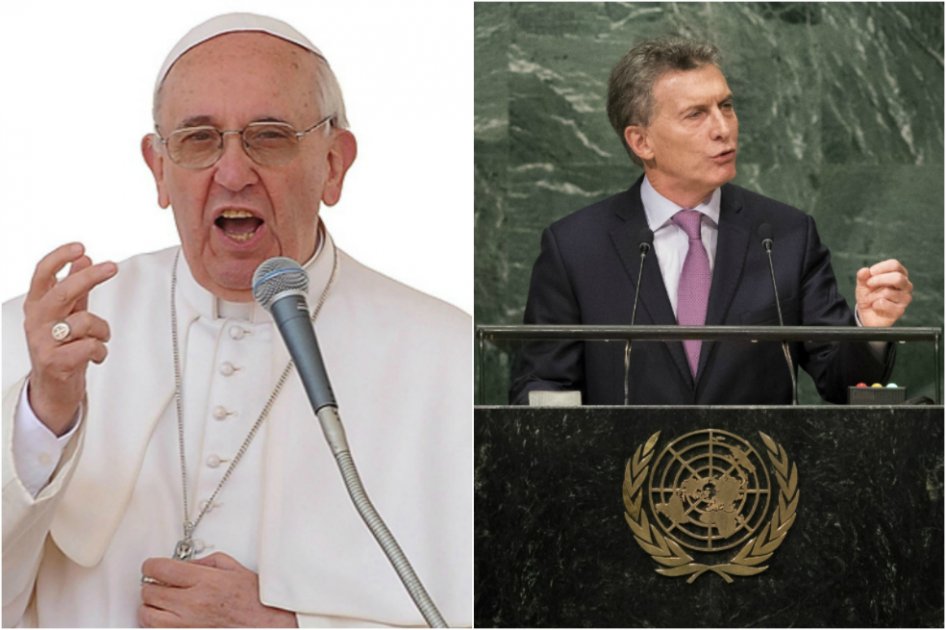 Papa Francisco y Mauricio Macri hablaron de la paz en Colombia
