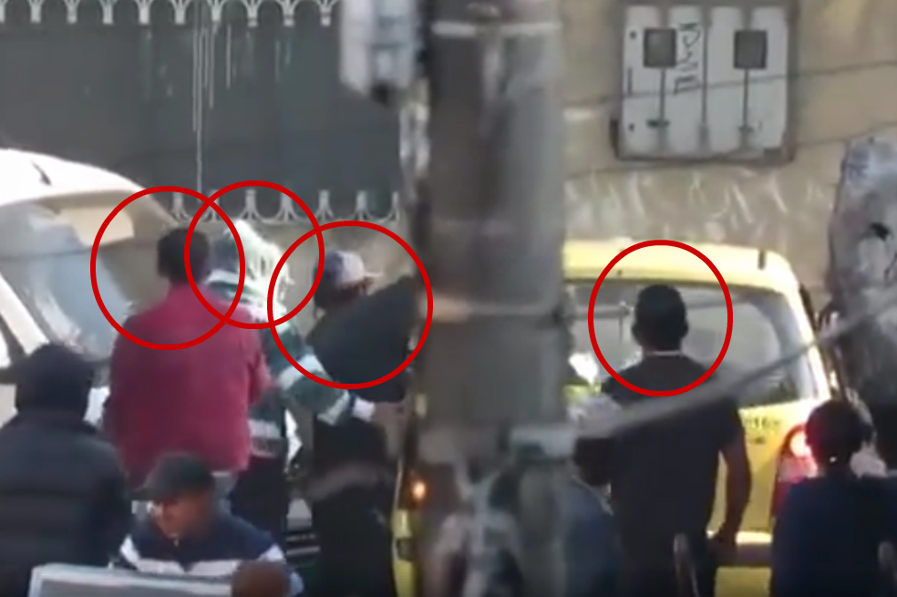 En manada y con cuchillos: videos revelan cómo atracaban cerca de Corabastos