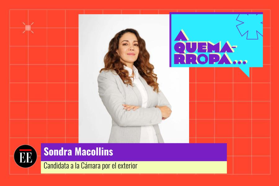A Quemarropa con Sondra Macollins, candidata a la Cámara en el exterior