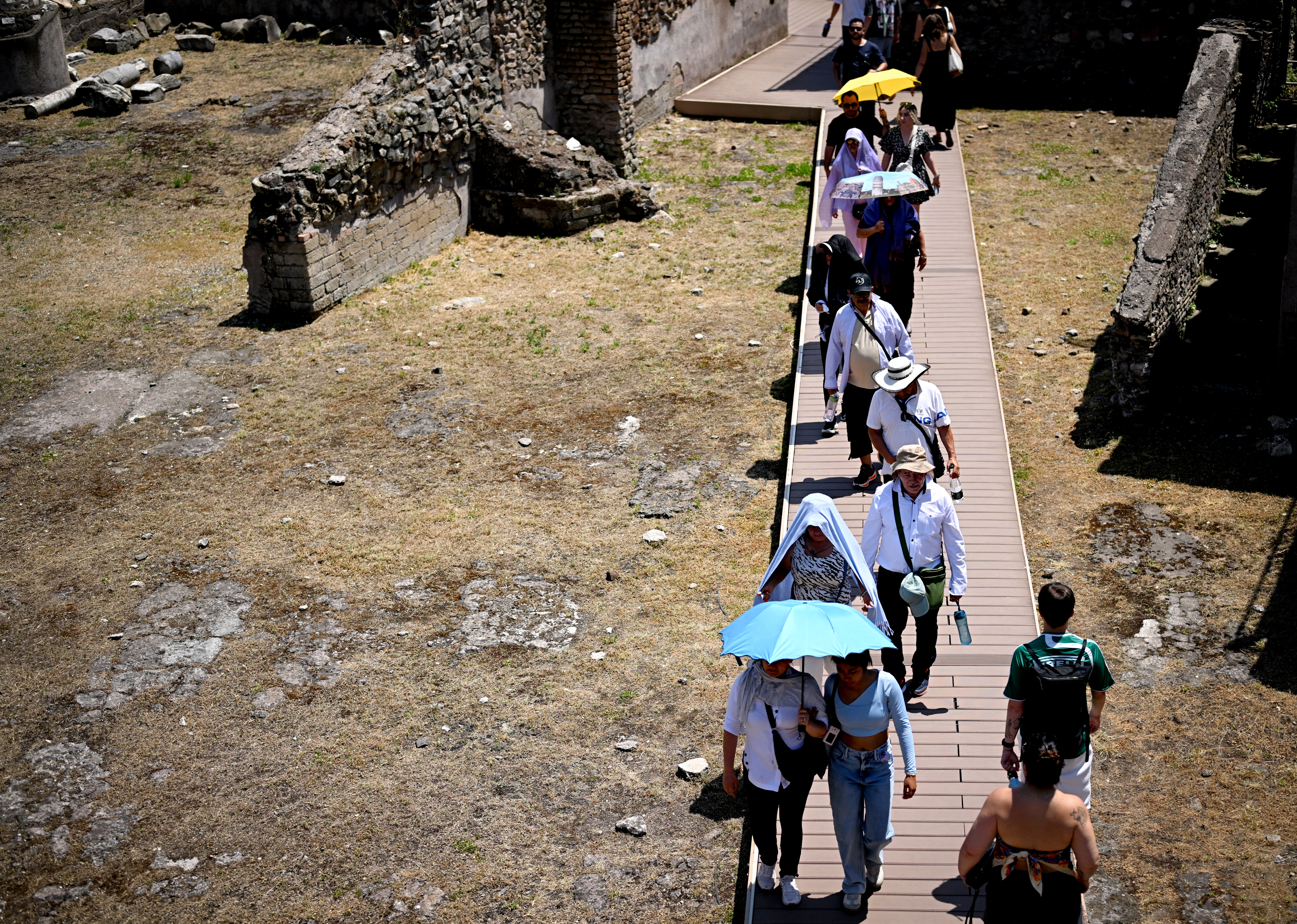 Ola de calor en Italia tiene en alerta roja a Roma y otras ciudades
