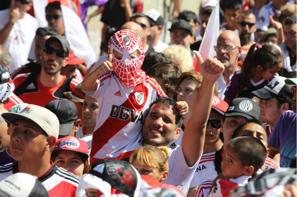 River Plate festejó con su hinchada su cuarta Copa Libertadores