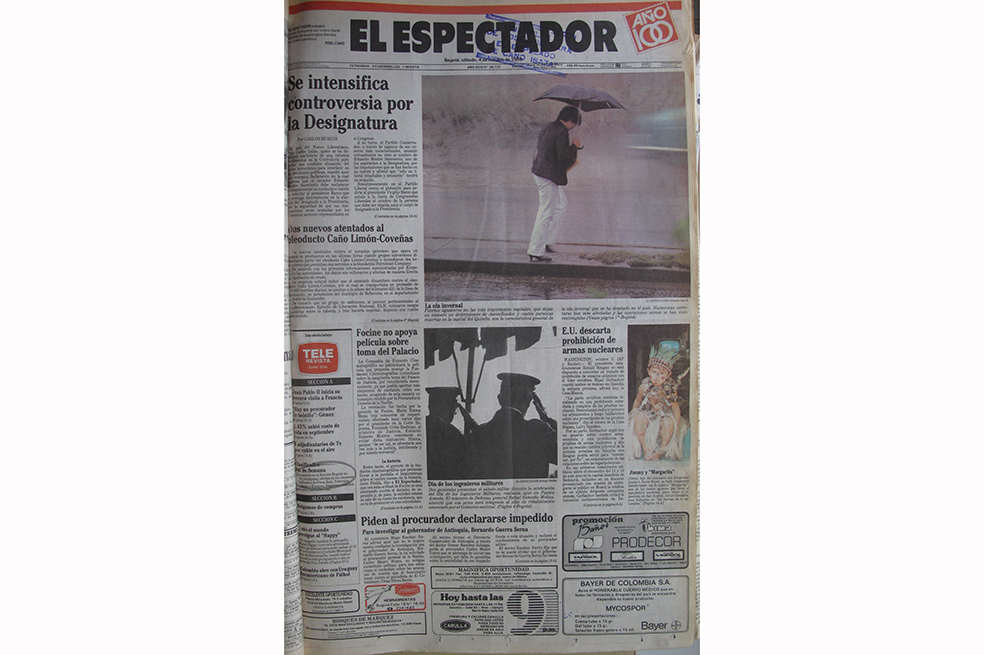 Estas eran las noticias del 4 de octubre de 1986