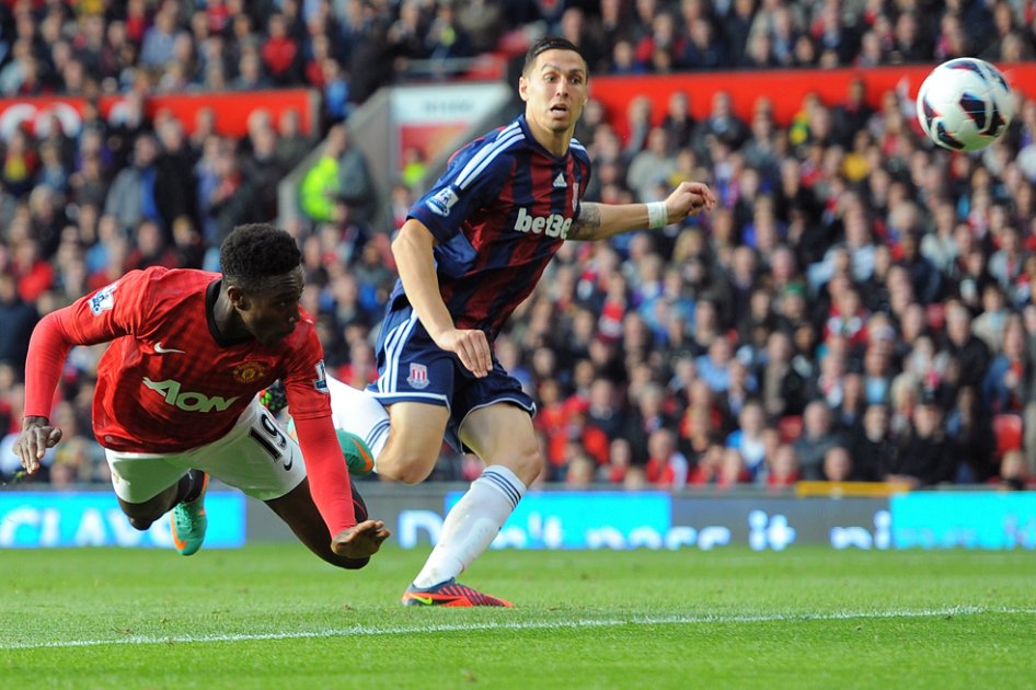 Manchester United goleó a un rebelde Stoke
