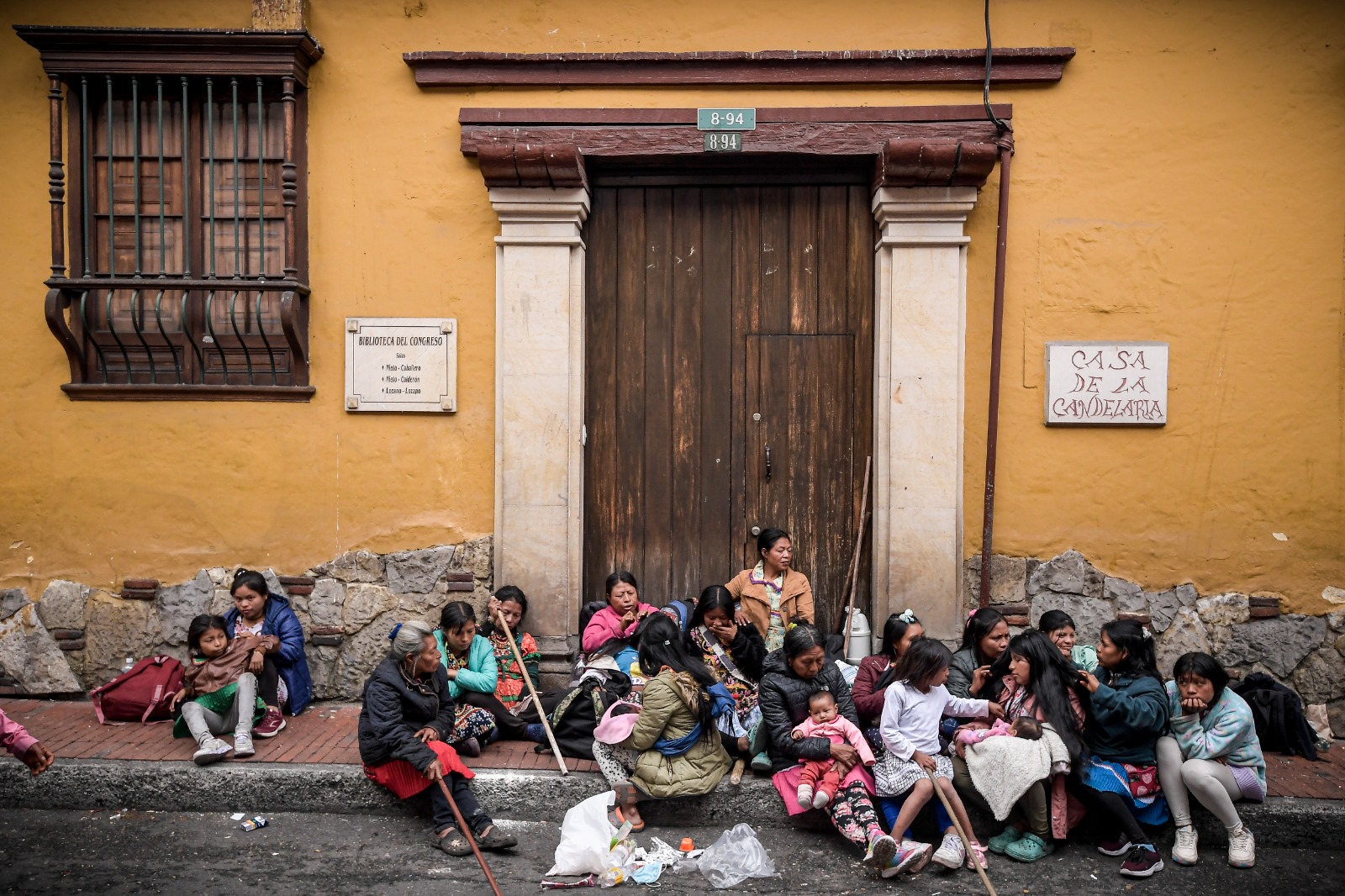 Emberas piden oportunidades: las razones de la protesta de 120 familias indígenas