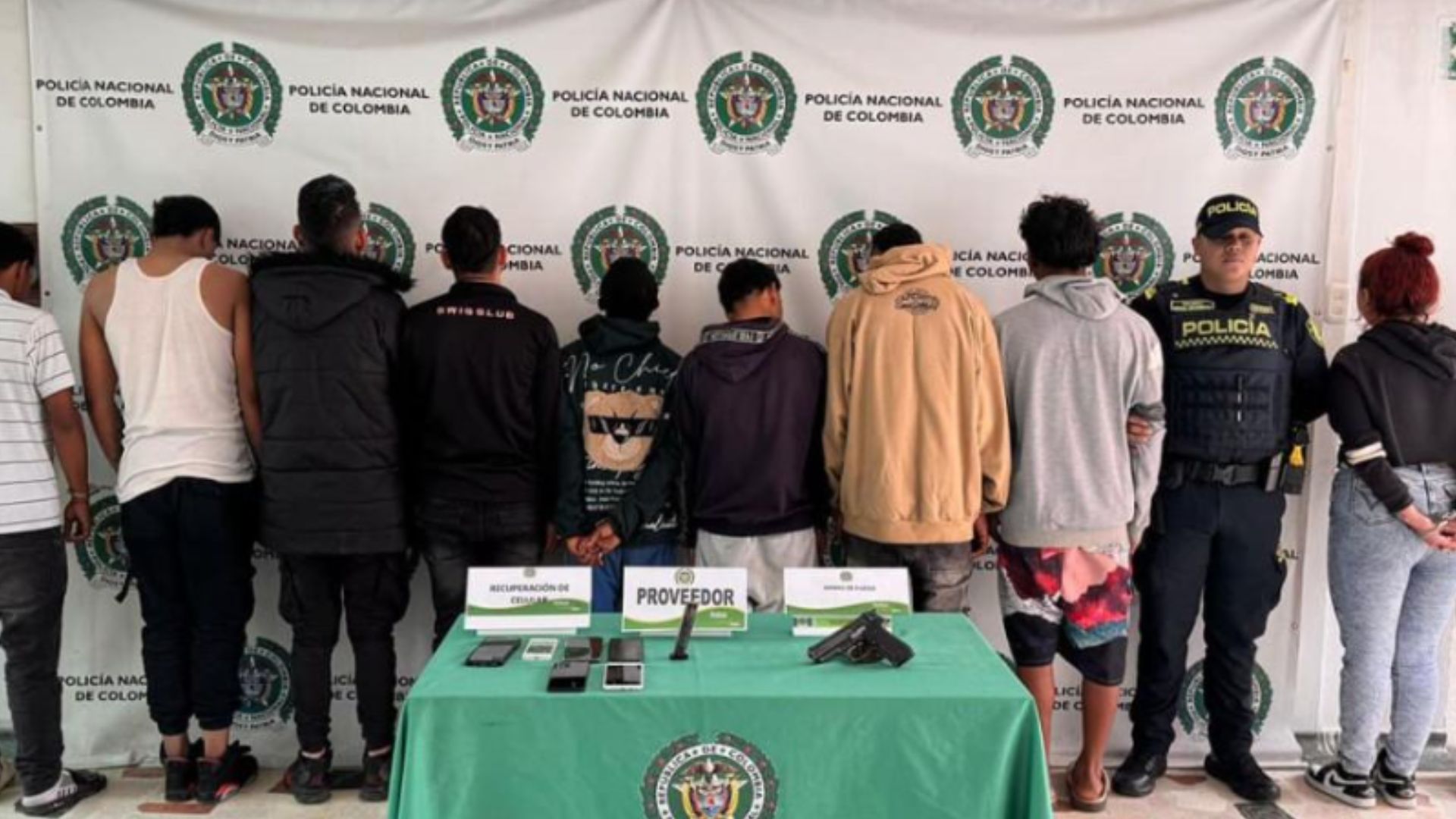 Capturan a nueve personas en Kennedy por secuestro de conductor de plataforma