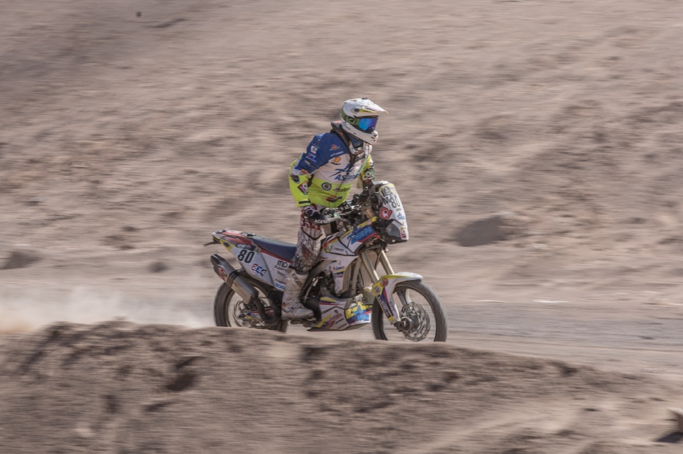 Juan Esteban Sarmiento, más conocido como “Chilo Dakar”, es uno de los tres colombianos que participarán en esta edición de la carrera. / Archivo particular